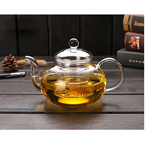 Teapot With Strainer For Loose Tea 1000ML