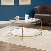 Sauder Int Lux Coffee Table Round
