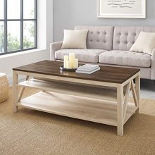 White Oak Rectangle Coffee Table