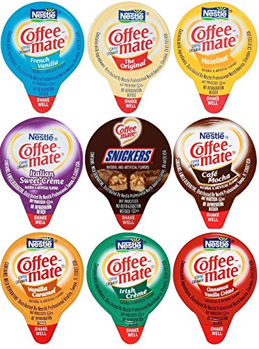 Coffee Mate Liquid Creamers, 9 Flavor Variety Pack