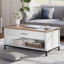 WAMPAT Premium Farmhouse Coffee Table