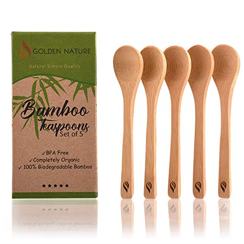 Wooden Tea Spoons Perfect for Coffee, Sugar, Spices