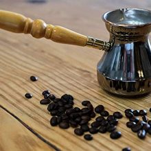 Сopper Engraved Cezve Turkish Coffee Pot Stovetop