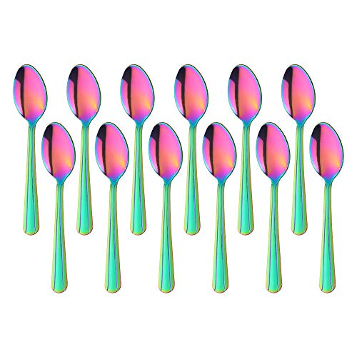 Dongbo Rainbow Stainless Steel Mini Stiring Spoons