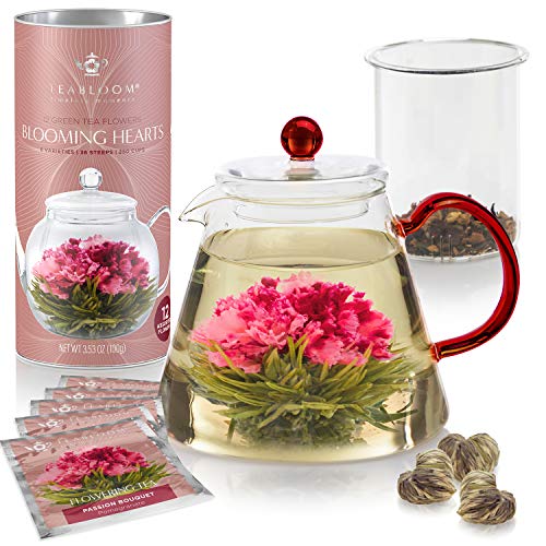 Teapot Flowering Tea Gift Set