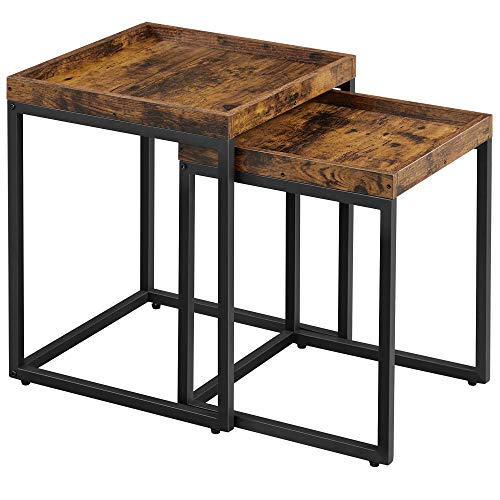 Industrial Nesting Coffee Side Tables