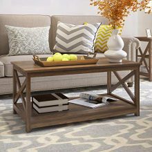 Farmhouse Modern Wood Coffee Table