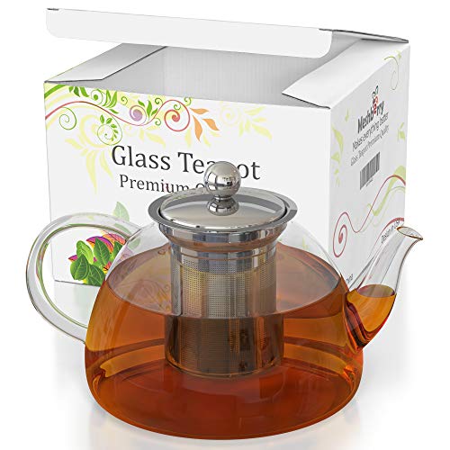 Glass Teapot & Kettle Stovetop Safe