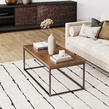 Modern Industrial Coffee Table Wood