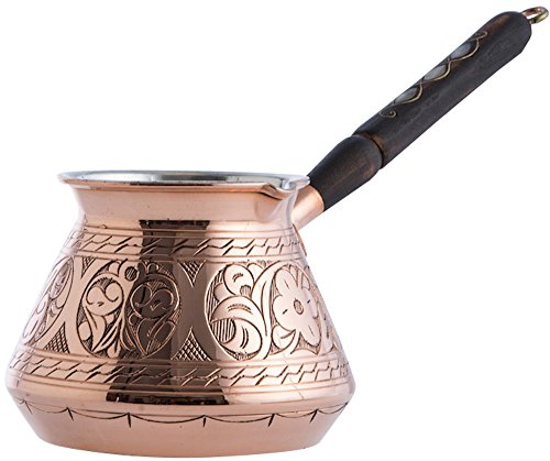 CopperBull THICKEST Solid Hammered Copper Pot