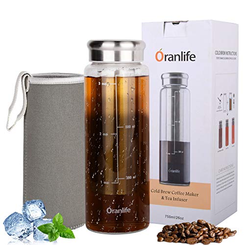 Cold Brew Coffee Maker with Airtight Lid