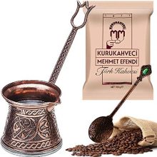 Bronze Design & 100g Turkish Coffee
