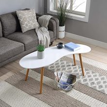 White Bean Shaped Coffee Table