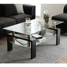 Life Glass Rectangle Coffee Table