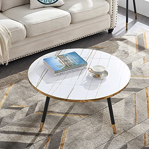Urraca Round Coffee Table for Living Room or Office