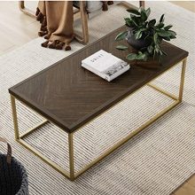 Nathan James Doxa Modern Industrial Coffee Table