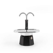 Bialetti Mini Categorical, 2 Cup Coffee Maker, Aluminium