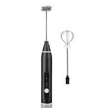Suuker Handheld Milk Frother, USB Rechargeable Handheld Electric Milk Frother