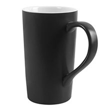 20 OZ Coffee Mug, Easy Large Tall Ceramic Cup, Harebe Easy Ceramic Tea Cup for Workplace and House, The Greatest Reward for Your Father, Husband And Associates, Huge Capability with Handle, Black.