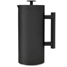Experience Pure Flavor with ESPRO P6 French Press - Double Walled Stainless Steel Coffee and Tea Maker in Matte Black - 32 Ounce Capacity for Delicious Brews!
