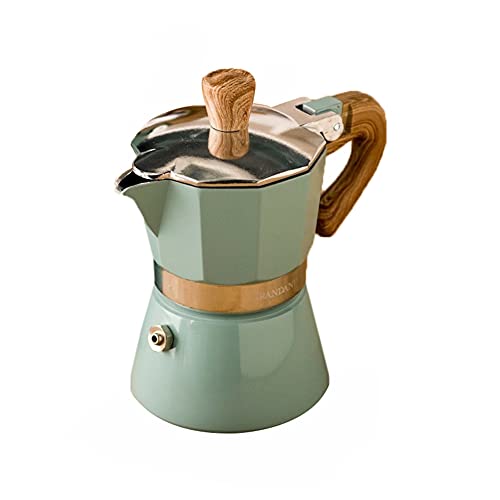 Coffee Maker Espresso Machine Coffee Pot Espresso Coffee Machines Stovetop Espresso Maker Basic Italian Model Espresso Cup Moka Pot Simple to Function and Fast Cleanup Pot.
