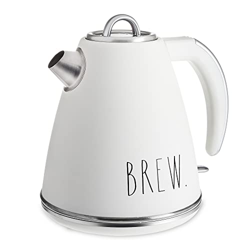 Electric Water Kettle: 1.5 Liter Stainless Steel Tea and Coffee Maker with Automatic Shut-Off and Boil-Dry Protection, 1500 Watt Boiling Power