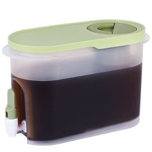 Baraiser 1-Gallon Cold Brew Coffee Maker with Spigot and Fine Mesh Filter, Perfect for Customizable Iced Coffee at Home 