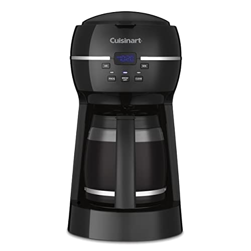 Cuisinart DCC-1500 12-Cup Programmable Coffeemaker, Black.