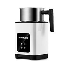 Milk Frother for Espresso, Removable Electrical Milk Frother and Steamer, Smooth Hot/Chilly Foam and Hot Chocolate Maker with Dishwasher Protected Jug, 4in1 Multifunction for Latte, Cappuccino, Macchiato.
