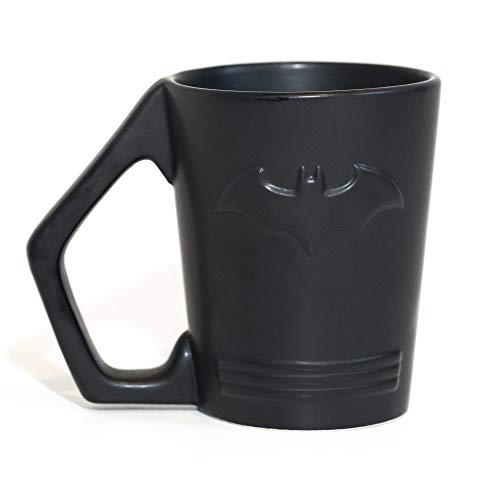 Paladone Batman Shaped Ceramic Coffee Mug - DC Comics Embossed Cup