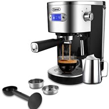 Automatic Cappuccino Coffee Maker with Foaming Milk Frother