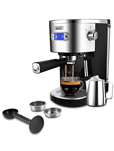 Automatic Cappuccino Coffee Maker with Foaming Milk Frother