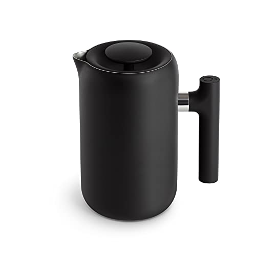 Portable Press Coffee Maker with Enhanced Filtration