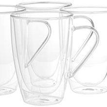 Transparent Cappuccino Cups 4 set