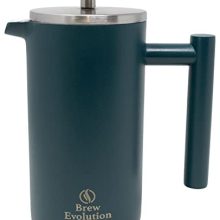 Double Walled Insulated Coffee and Tea Brewer Pot - 600ml Hawaiian Blue