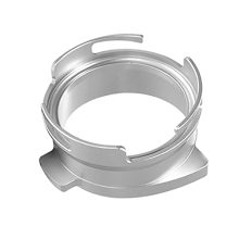 Breville Barista Espresso Dosing Funnel - Hands-Free Coffee Dosing Ring (Silver, 54mm).