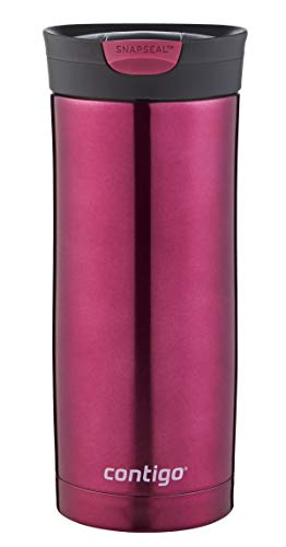 Contigo Huron Snapseal Stainless Steel Travel Mug - Leakproof Thermal Tumbler with Easy-Clean Lid.