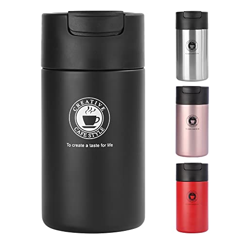 Vacuum Insulated Coffee Mug - 16 Oz Stainless Steel Travel Mug - Spill-Proof Gift for Men and Women
