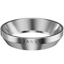 58mm Espresso Dosing Funnel, Stainless Steel Dosing Ring Compatible for 58MM Rancilio/Gaggia Espresso Machine Portafilter/Bottomless Portafilter.