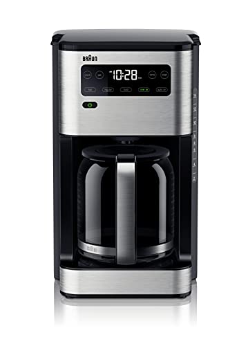 Braun KF5650BK Pure Flavor Coffee Maker - Elevate Your Coffee Experience to New Heights