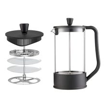 Durable Borosilicate Glass French press Coffee Maker