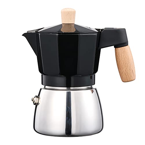 Expertise the Good Cup of Espresso with our Elegant Stainless Steel Moka Pot  