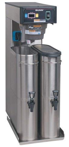 Bunn TB6Q 27 gal/hr Twin Iced Tea Brewer - Quench Your Thirst in Style!