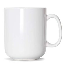 Elevate Your Sipping Pleasure with Smilatte M016 - 20oz Large Coffee Mug, a Sturdy and Stylish Ceramic Cup for Dad and Males in White