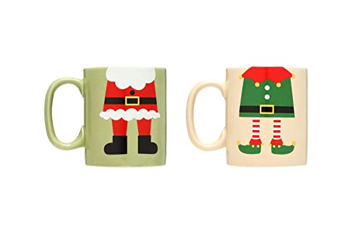 Holiday North Pole Mug Set: Festive Christmas Mugs