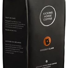 Kicking Horse Coffee, Grizzly Claw, Dark Roast, Whole Bean, 2.2 Pound - Licensed Natural, Fairtrade, Kosher Coffee.