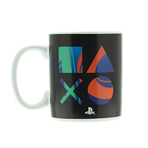 Paladone Playstation Icons Heat Change Mug - A Console Lover's Perfect Sip Companion