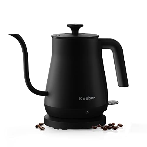 Electric Teapot with Auto Shut-Off Protection Pour Over Kettle