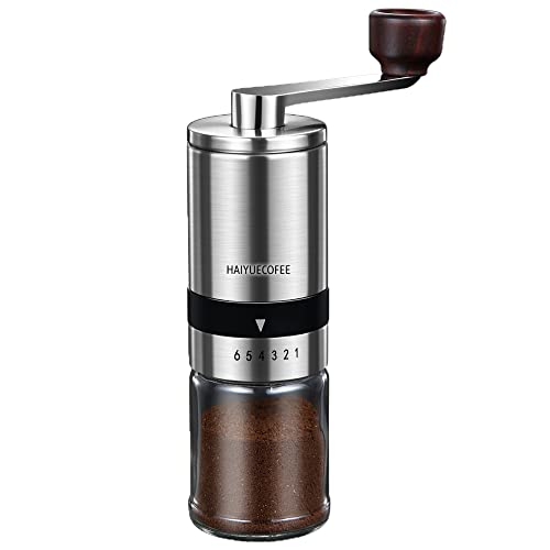Manual Coffee Grinder with Ceramic Burr for Espresso Beans