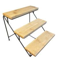 Coffee Bamboo Wood Serving Tray